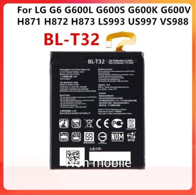 แบตเตอรี่ LG G6 LGG6 G600L G600S G600K G600V H870 H871 H872 H873 LS993 US997 VS988💞💞 BL-T32💞💞 3300MAh..