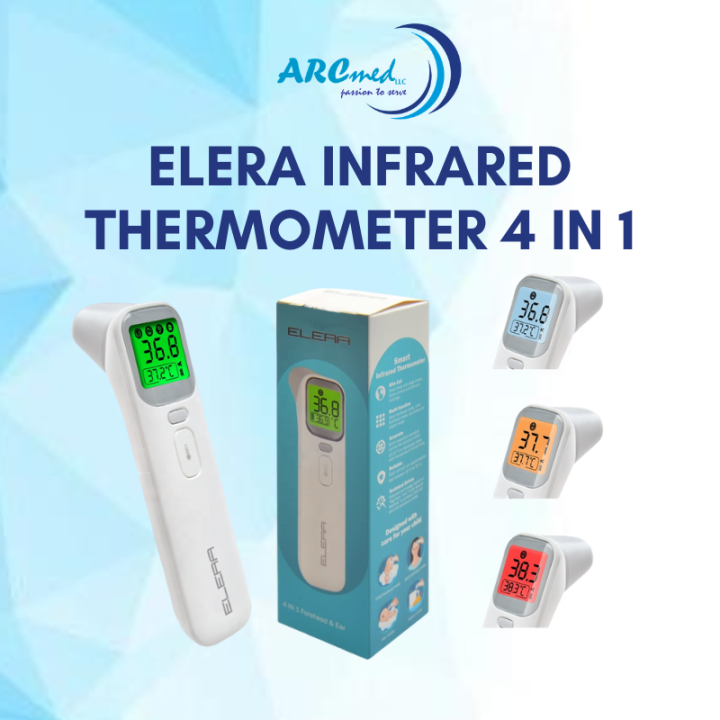 Elera Infrared Thermometer 4 in 1 Lazada PH