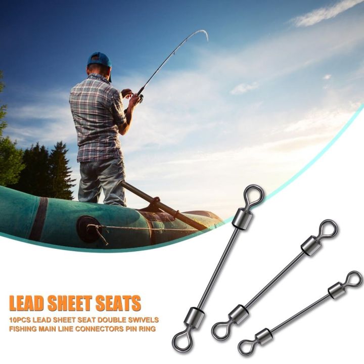 10pcs-lot-hot-sale-lead-sheet-seats-wear-resistant-lead-sheet-seat-double-swivels-main-line-connectors-fishing-tackles