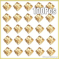 ♗☾ 100pcs M3 M3x5.7-OD4.6 Thread Knurled Brass Threaded Heat Set Heat Resistant Insert Embedment Nut for 3D Printer accessories