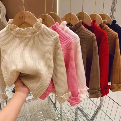 Children Baby Loose Sweater Knitted Autum Winter Baby Boy Girl Clothes Round Neck Kid Toddler Girl Boy Pullover Baby Outerwear