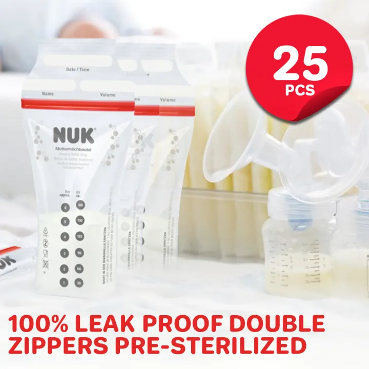 NUK Breast Milk Bags 25 pcs/ Box Lazada PH