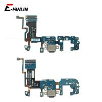 Power Charging Connector ปลั๊กพอร์ต Dock Board พร้อมไมโครโฟนไมโครโฟน Flex Cable สำหรับ Samsung Galaxy S6 S7 Edge S8 S9 Plus