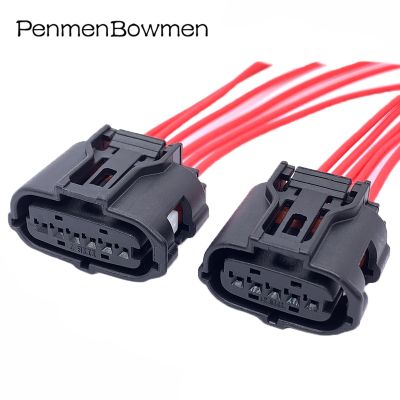 5 6 Pin 6189-1046 6189-1083 Sumitomo Air Flow Meter Plug Wire Harness MAF Sensor Female Connector TS Series For Toyota Watering Systems Garden Hoses