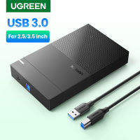 เคส Ugreen Hdd 3.5 2.5 Sata เป็น Usb 3.0ฮาร์ดไดรฟ์เสริมตัวอ่านอะแดปเตอร์สำหรับดิสก์ Ssd Hdd เคสเคส3.5 Hdd