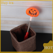 Buytra Halloween Led Glow Stick Pumpkin Skull Wand Light Hand Sticks