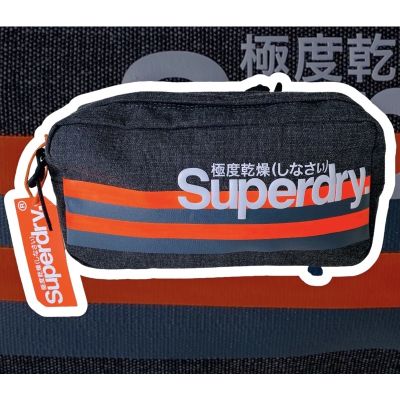 [แท้100%] Superdry Montauk Stripe - กระเป๋าคาดอก ของแท้ ใหม่มือ1