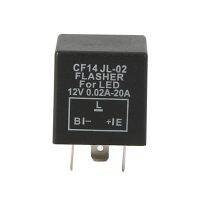 รีเลย์ไฟฉายแอลอีดีรถยนต์3ขาแบบ CF14/CF13สำหรับ12V 1ชิ้น