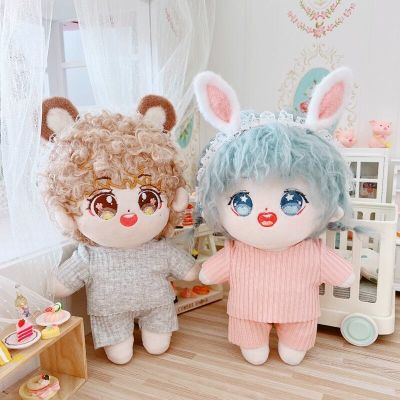 [COD] seamless bottoming pajamas 20cm suit baby clothes star doll dress up