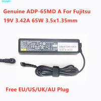 ของแท้ ADP-65MD A 19โวลต์3.42A 65วัตต์3.5X1.35มิลลิเมตร ADP-65MD B AC Adapter สำหรับฟูจิตสึแล็ปท็อปพาวเวอร์ซัพพลายชาร์จ