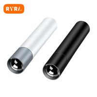 RYRA มินิไฟฉาย USB ชาร์จ LED ไฟฉายกันน้ำกล้องส่องทางไกลที่มีประสิทธิภาพไฟฉายโคมไฟกลางแจ้งทำงานซูมไฟฉายแบบพกพา