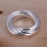 【YF】₪❐┇  Nine New Listing 925 Plated Rings Fashion Jewelry Shipping