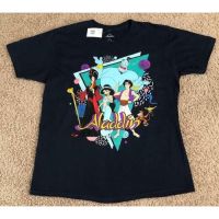 Kids T-Shirt cartoon Aladdin graphic Tops Boys Girls Distro Age 1 2 3 4 5 6 7 8 9 10 11 12 Years