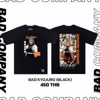 T-shirt Badcompany เสื้อยืดสกรีนลาย "Kyojuro" เสื้อยืดคอกลมผ้าคอตตอน