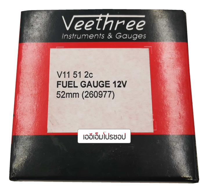 เกจ-veethree-เกจวัด-เกจวัดความร้อน-เกจวัดโวลต์-เกจวัดน้ำมัน-12v-หรือ-24v-โวลท์-เกวัดอุณหภูมิรถ-thermometer-voltmeter-fuel-gauge