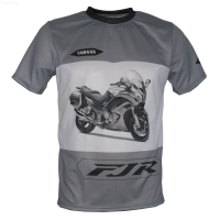 2023 New (สต็อกเพียงพอ) FJR 1300 3D All Yamaha Printed T-shirt Pattern, name, logo, etcคุณภาพสูง size:S-5XL