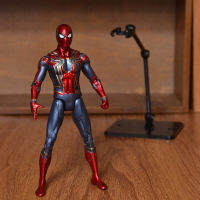 17cm Spiderman Action Figure Model ฟิกเกอร์แอคชั่นโมเดล ซีรีส์ อเวนเจอร์ส สไปเดอร์แมน ของขวัญของเล่นเด็ก 6 นิ้ว