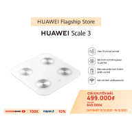 Cân điện tử HUAWEI Scale 3 Hơn 10 chỉ số cơ thể Mô hình cơ thể Huawei TrufitTM Kết nối Wifi và Bluetooth Hàng Phân Phối Chính Hãng thumbnail