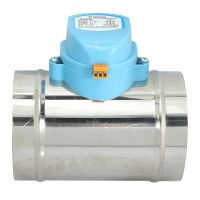 4 Inch 220V 100Mm Stainless Steel Solenoid Valve Stainless Steel Air Valve Air Volume Control Valve Electric Air Valve Stainless Steel Valve