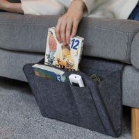 【YF】┋♧¤  Felt Bedside Storage Organizer Anti-slip Bed Sofa Side Hanging Couch Holder Pockets