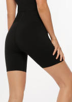 กางเกงกีฬาขาสั้นผู้หญิง Scrunch Waist Bike Short / BLACK /  S092122