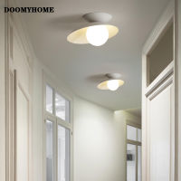 DOOMYHOME ไฟเพดานสำหรับ LED แบบเรียบง่ายห้องห้องนั่งเล่นห้องทำงานทันสมัยบาร์ระเบียงห้องครัวห้องนอนโคมไฟในร่มทางเดิน