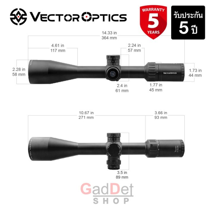 vector-optics-กล้อง-tourex-4-16x44-ffp-6-24x50-ffp-เส้นเล็งขยาย-รับประกัน-5-ปี