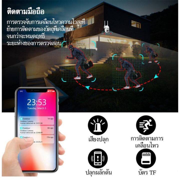 รับประกันร้าน-1-ปี-samsung-กล้องวงจรปิด-360-wifi-กล้องวงจรปิดไร้สาย-2023-กล้อง-v380-pro-full-hd-5mp-outdoor-indoor-ip-securety-cctv-camera-กล้องวงจรปิดไร้สาย-กล้อง-wifi-5ล้านพิกเซล