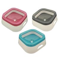 No-Spill Water Bowl For Dogs Slow Water Feeder Bowl Detachable Design Feeding Tool for Dogs Cats and Other Small Animals capable