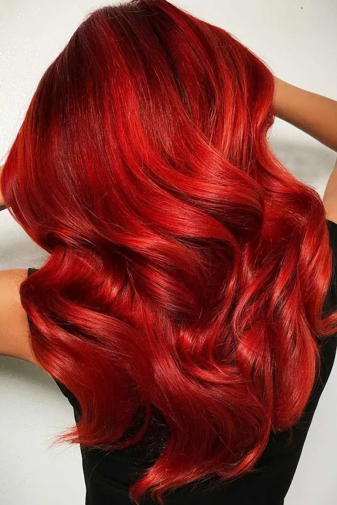 Fiery Bright Red Hair Color Red Hair Coloring Permanent Hair Color   Rich Red Fashion Hair Color | Lazada PH