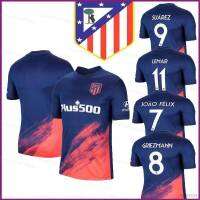 เอ็นพี2 2022 อะเทเลติโต้ มาดริด เอฟซี เสื้อกีฬาแขนสั้น ลายทีมฟุตบอล Griezmann Joao Felix Suarez พลัสไซซ์