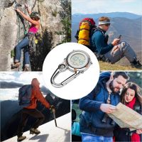 Clip on Carabiner Digital Watch Luminous Sports Watches Carabiner Watch for Hikers Mountaineering Outdoor