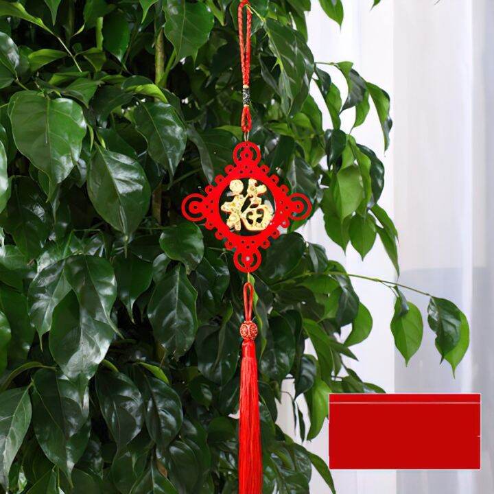 16-styles-new-year-flocking-bonsai-pendant-cny-plant-flowers-potted-tassel-ornament-durable-flannel-chinese-knot-fu-spring-festival-auspicious-decorations