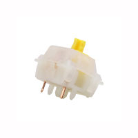 Gateron Milky Pro Switches Milky Yellow Pro Red Linear Lubed Switch SMD RGB Mx Stem Switch สำหรับแป้นพิมพ์เครื่องกล5pin