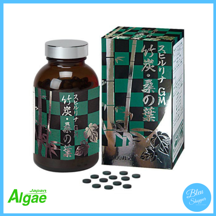 Pre Order Algae 螺旋藻 Japan Okinawa Spirulina A Gm Bamboo Charcoal Mulberry Leaves Made In 1017