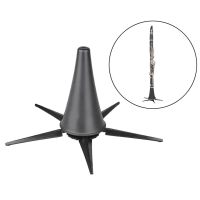 Clarinet Stand Portable Foldable Detachable-Leg, Lute Holder Musical