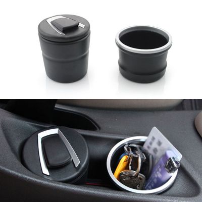 ❁ New Car Ashtray Storage Cup Smokeless with LED Light ABS Cup For Volvo S40 S60 S80 XC60 XC90 V40 V60 C30 XC70 V70