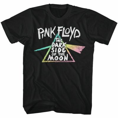 เสื้อยืดโอเวอร์ไซส์เสื้อยืด ผ้าฝ้าย พิมพ์ลาย Pink Floyd The Dark Side Of The Moon Band Music สไตล์วินเทจ สําหรับผู้ชาย D  5K4H