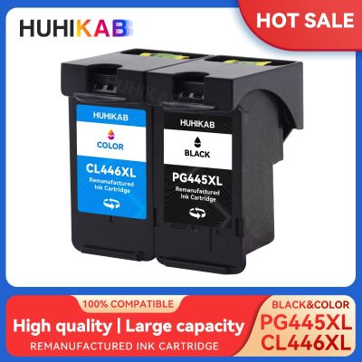 HUHIKAB PG445 PG445XL Cartridge Ink Compatible For Canon PG 445 PG-445 PG-445XL Ink Cartridge MX494 MG 2440 2540 2940 2540S