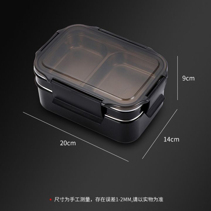 กล่องใส่อาหารสแตนเลส304-ปิ่นโตขนาด2ชั้น-1200ml-กันรั้ว-กล่องใส่ข้าวน่าใช้-กล่องใส่อาหารพกพา-แถมช้อนและส้อม-สะดวก