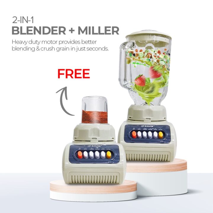 2-in-1-blender-heavy-duty-with-1-5l-jug-electric-blender-miller-fruit-juicer-grinder-white