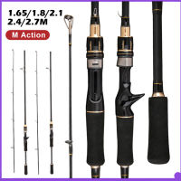 DAIWA เบ็ดตกปลา1.65/1.8/2.1/2.4/2.7ม. Joran Cetak Penggulung เสาเหยื่อล่อปลา2ชิ้นปลาคาร์พเกาะตกปลาน้ำจืดอุปกรณ์เสริม