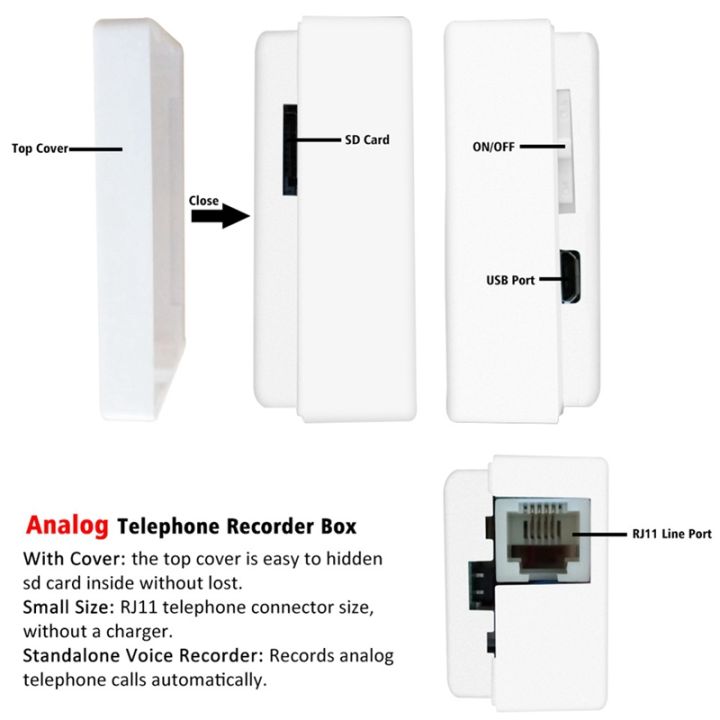 white-telephone-recorder-record-telephone-voice-without-computer-date-amp-time-stamp-on-recorded-file-auto-get-power