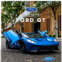 รถของเล่นโลหะอัลลอยจำลองสำหรับเด็ก Ford GT B122ตุ้กตาของเล่นตัวอย่างของเล่นของขวัญของสะสมสำหรับเด็ก