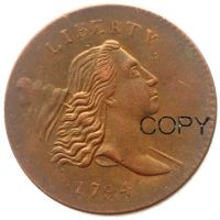 เหรียญทองแดงคัดเลือกแบบอิสระร้อยละครึ่ง1794-1797เลือกวันที่