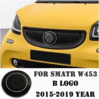 For Smart W453 2015-2019 Year Front Grille Logo Emblem Insignia Badge B Logo Mirror Car Refitting Replace Decorate FOR TWO FOUR