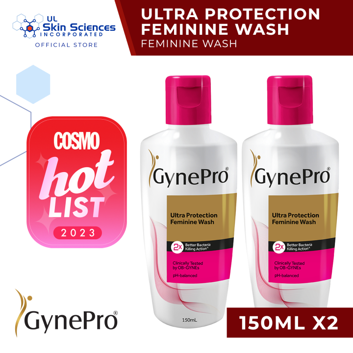 GynePro Ultra Protection Feminine Wash 150mL x 2 Lazada PH