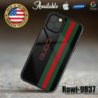 GUCCYˉStripeสีดำTPUเคสโทรศัพท์สำหรับIPhone 12 Mini 12 Pro Max 11 11Pro XS XRสูงสุดX 6 6S 7 8 Plus SE 5s 5 5c &amp; เคสซัมซุง