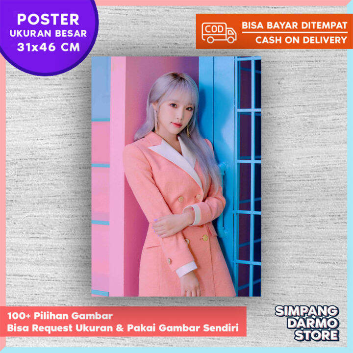 Poster IZONE atau IZONE KPOP Wizone Terbaru Ukuran A4 A3 Besar Kecil