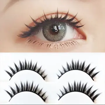 Anime Fairy False Eyelashes Cos Handmade False Eye Lashes Little Devil Big  Eyes